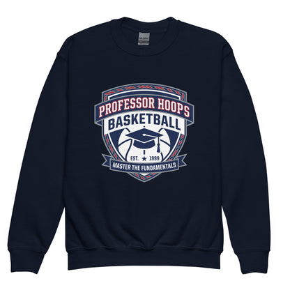 Classic | Youth Sweatshirt | Professor Hoops Basketball | Crest Logo