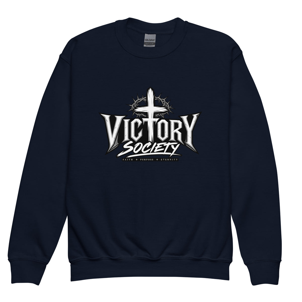 Classic | Youth Sweatshirt | Victory Society | Valor Heritage Alliance Logo
