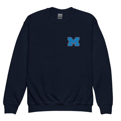 Classic | Youth Sweatshirt | Medfield Softball | Lettermark Logo