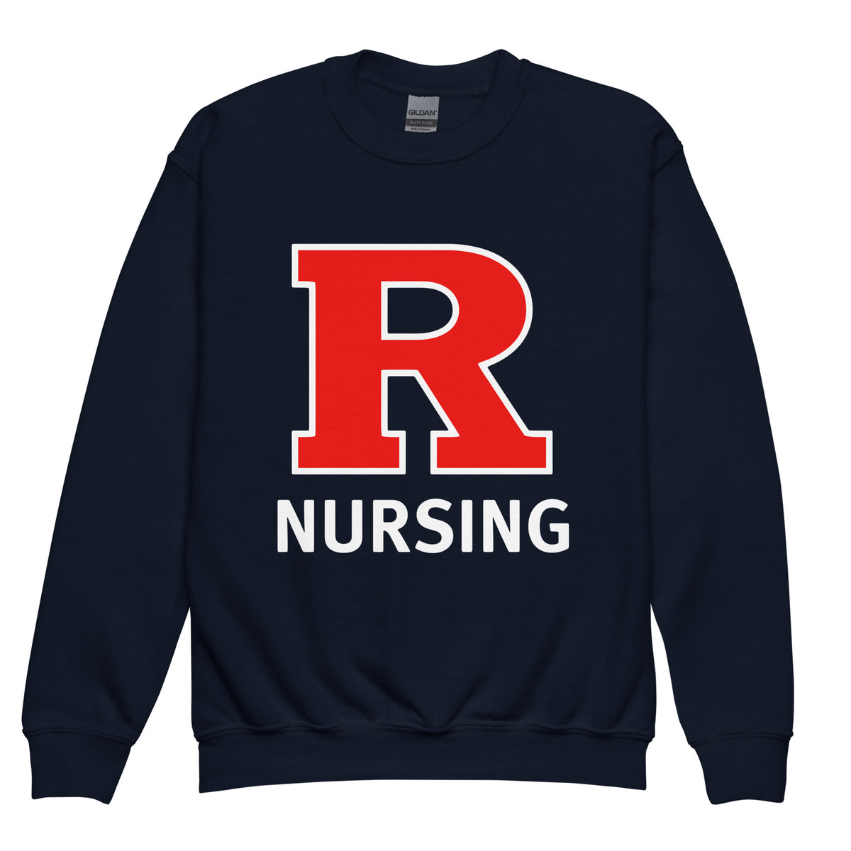 Classic | Youth Sweatshirt | Grand View University Nursing | Lettemark Logo