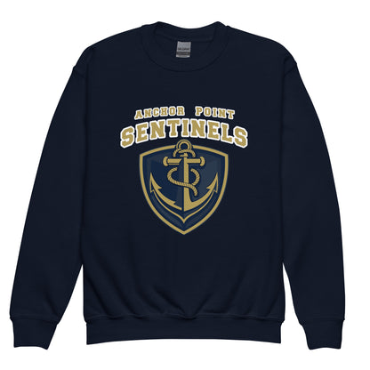 Classic | Youth Sweatshirt | Anchor Point | Crest Logo