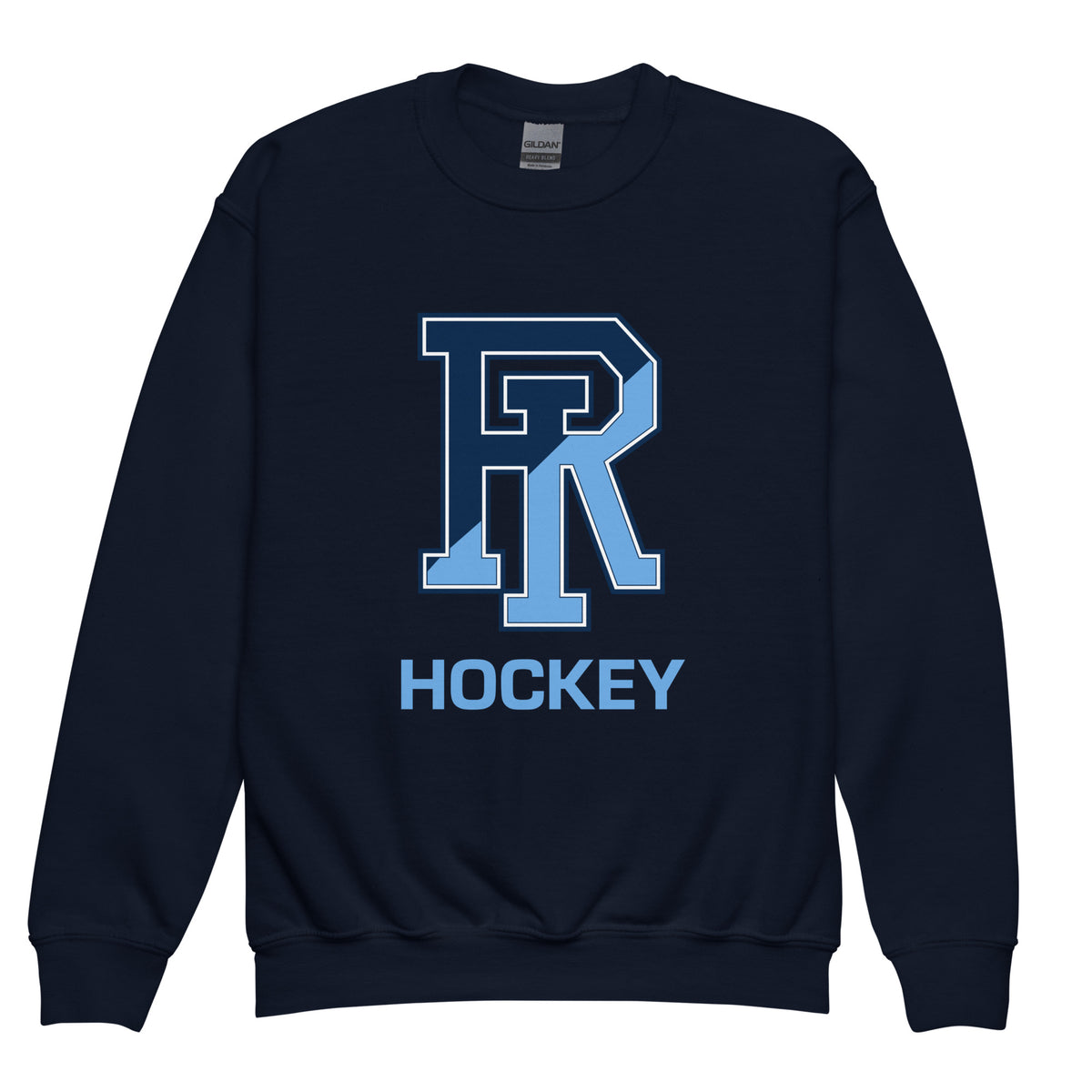 Classic | Youth Sweatshirt | URI Men’s Hockey | Vanguard Logo