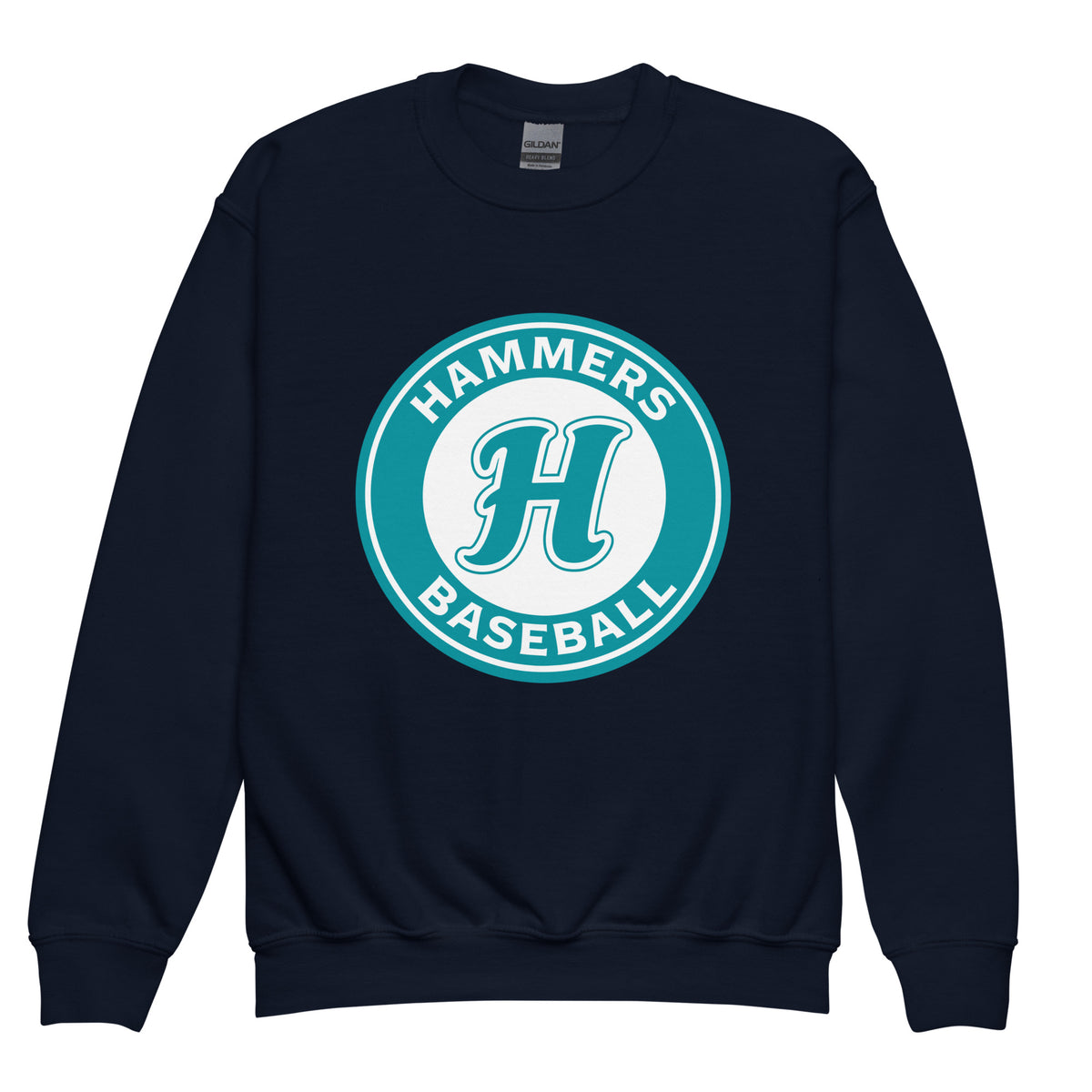 Classic | Youth Sweatshirt | Hammers Baseball (10U) | Badge Logo