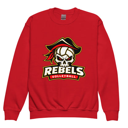 Classic | Youth Sweatshirt | Rebels Volleyball Club | Apex Logo