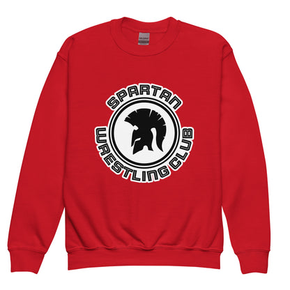 Classic | Youth Sweatshirt | Spartan Wrestling Club | Crest Logo