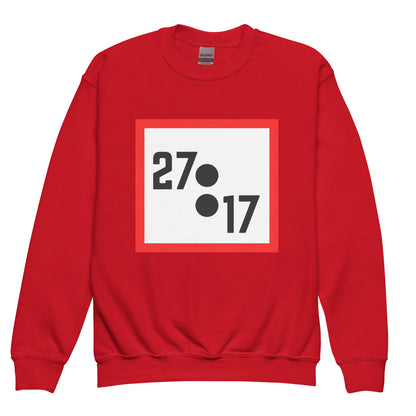 Classic | Youth Sweatshirt | 27:17 | Crest Logo