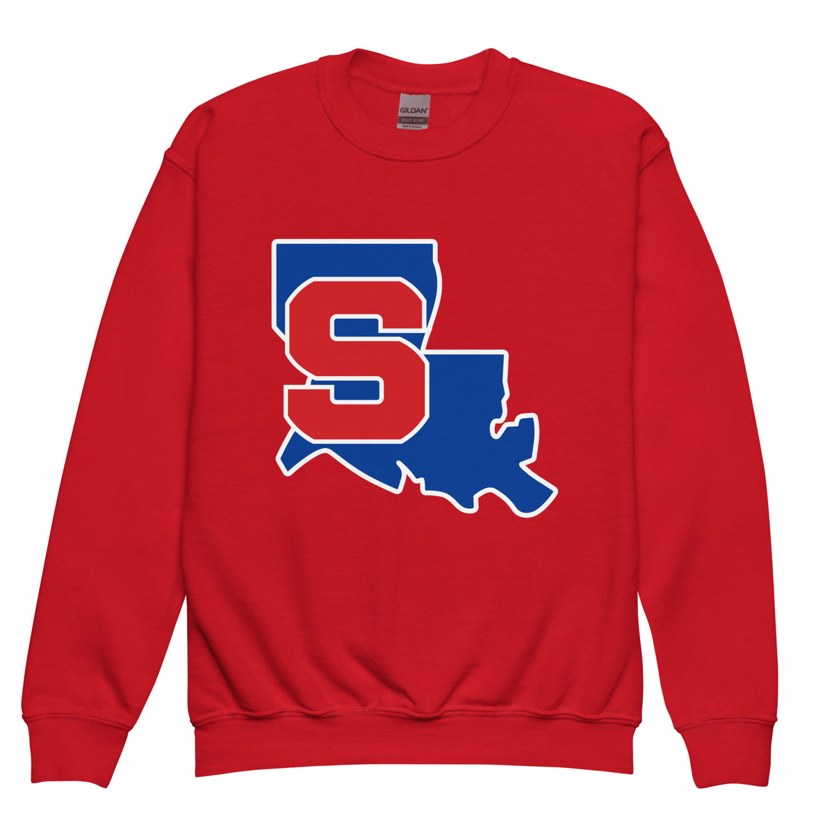 Classic | Youth Sweatshirt | Louisiana Slam Baseball | Crest Logo