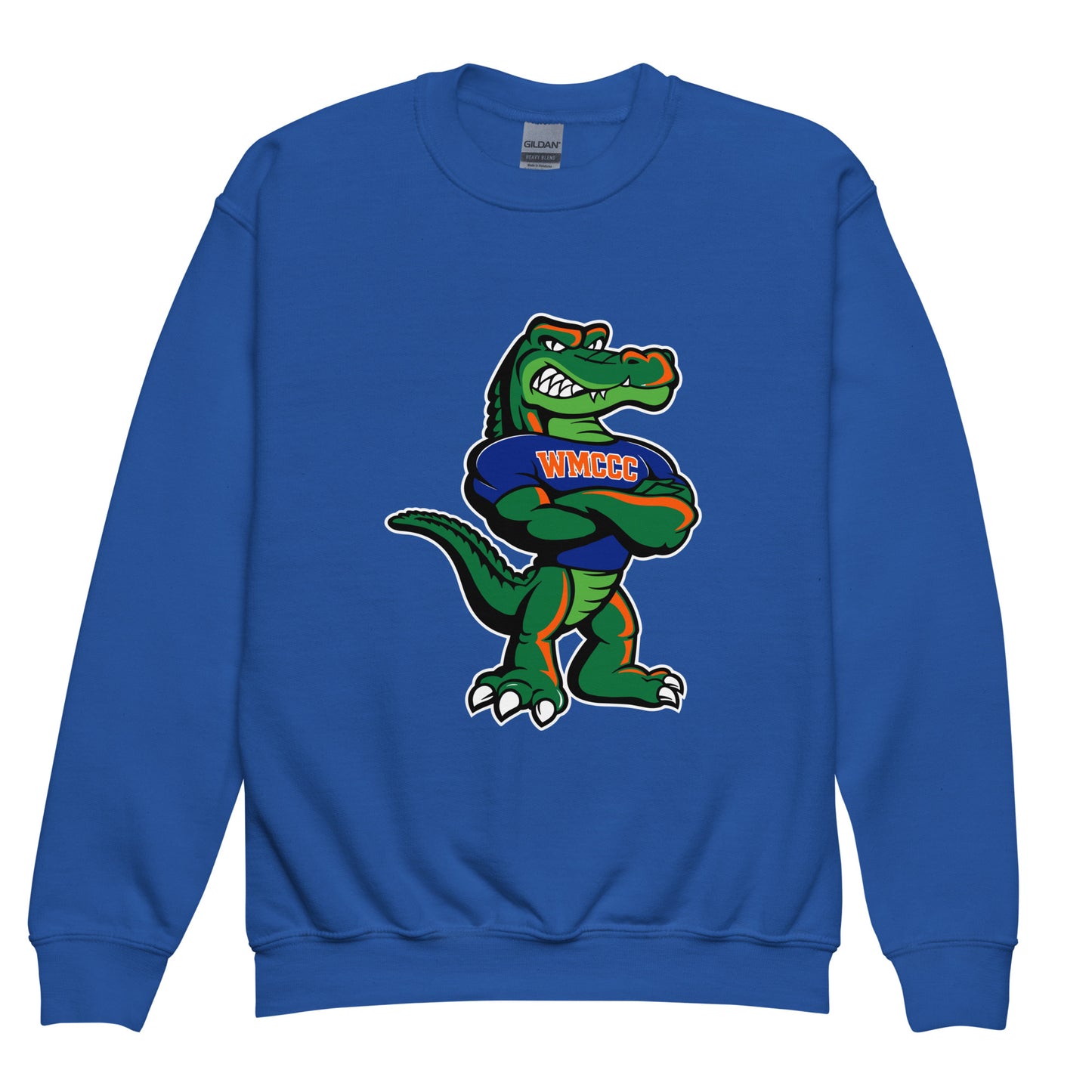 Classic | Youth Sweatshirt | West Memphis Community Christian College Gators | Mascot Logo