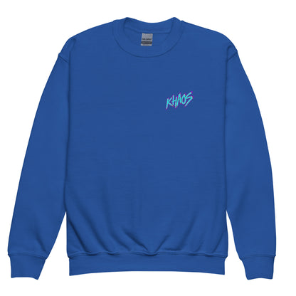 Classic | Youth Sweatshirt | Khaos Softball | Script Logo