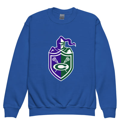 Classic | Youth Sweatshirt | Central West Girls Lacrosse | Crest Logo