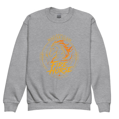 Classic | Youth Sweatshirt | Fire Horse Masters | Crest Logo