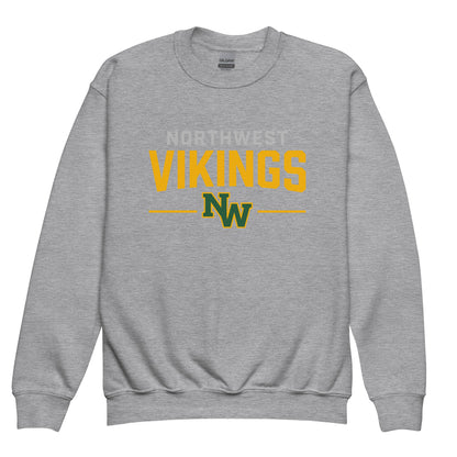 Classic | Youth Sweatshirt | Northwest High School | Vikings Logo