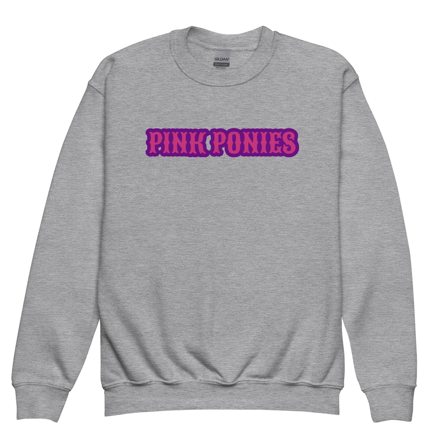Classic | Youth Sweatshirt | Pink Pony Athletic Club | Script Logo