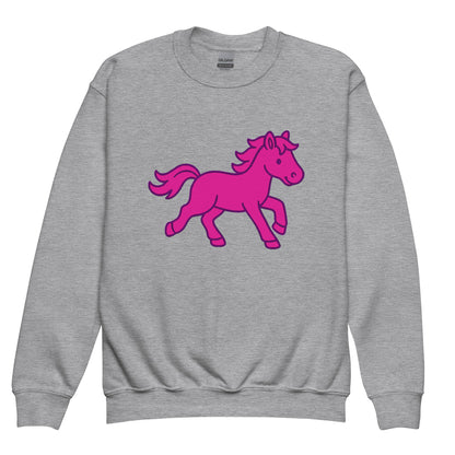 Classic | Youth Sweatshirt | Pink Pony Athletic Club | Mascot Logo