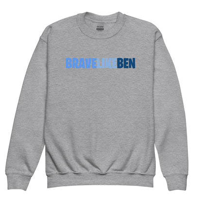 Classic | Youth Sweatshirt | Brave Like Ben | Workmark Logo