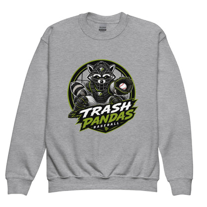 Classic | Youth Sweatshirt | Trash Pandas Baseball Organization | Athletics Logo