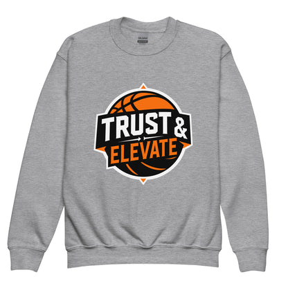 Classic | Youth Sweatshirt | Trust & Elevate | Athletic Logo