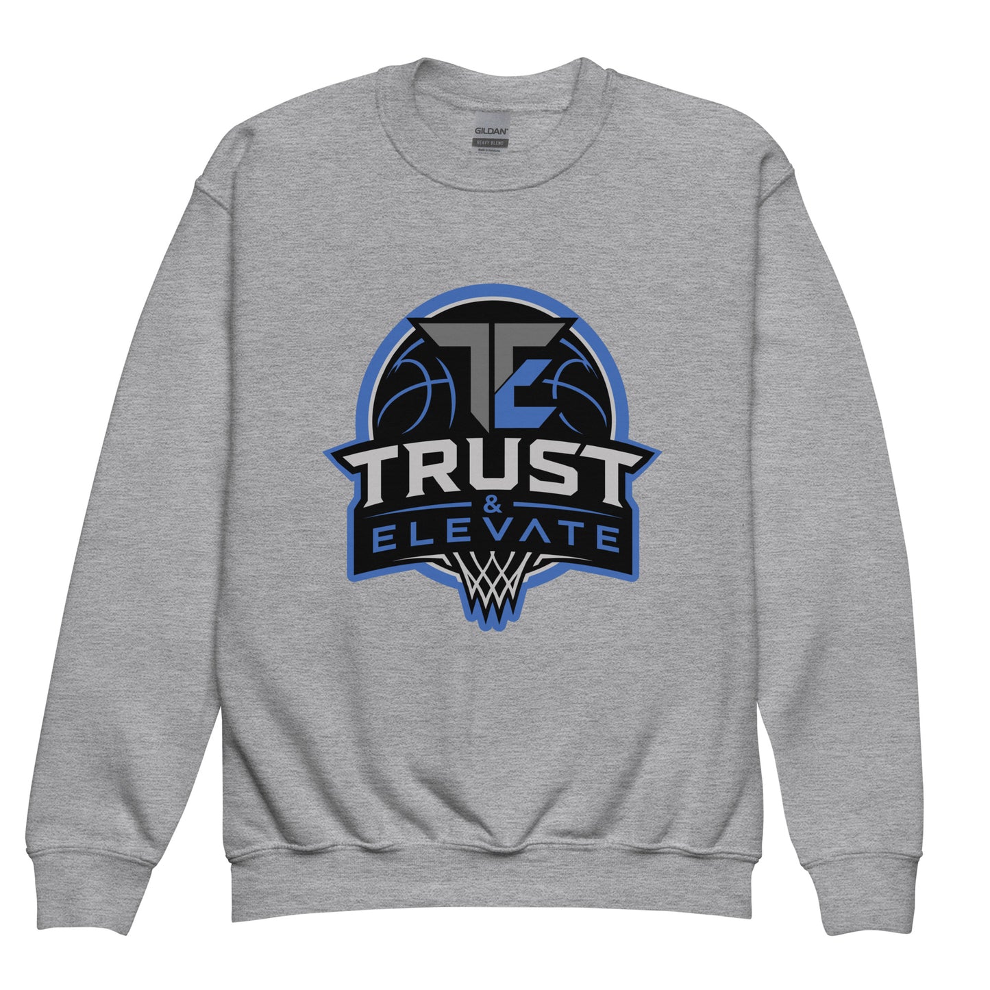 Classic | Youth Sweatshirt | Trust & Elevate | Vanguard Elite Logo