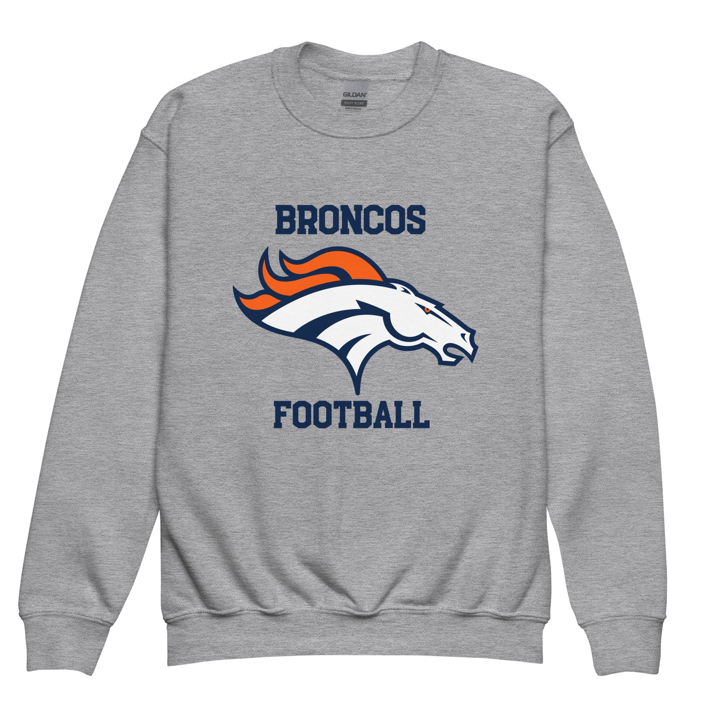 Classic | Youth Sweatshirt | Rapid City Broncos - BHYFL | Cresst Logo