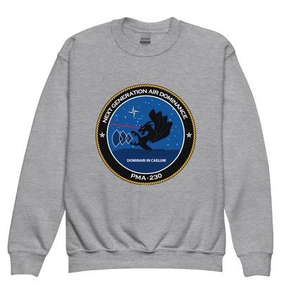 Classic | Youth Sweatshirt | Next Generation Air Dominance | Badge Logo
