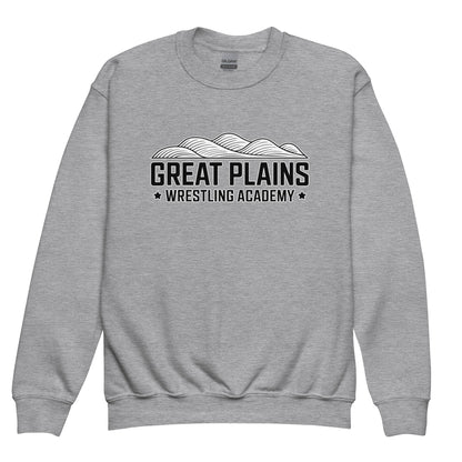 Classic | Youth Sweatshirt | Great Plains Wrestling Academy | Crest Logo