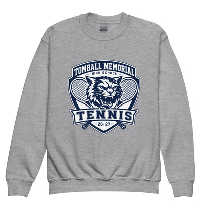 Classic | Youth Sweatshirt | TMHS Tennis | Shield Logo