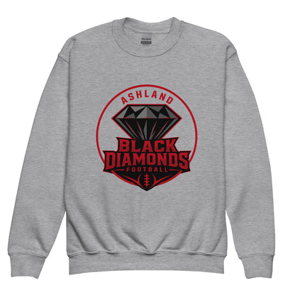 Classic | Youth Sweatshirt | Ashland Black Diamonds | Badge Logo