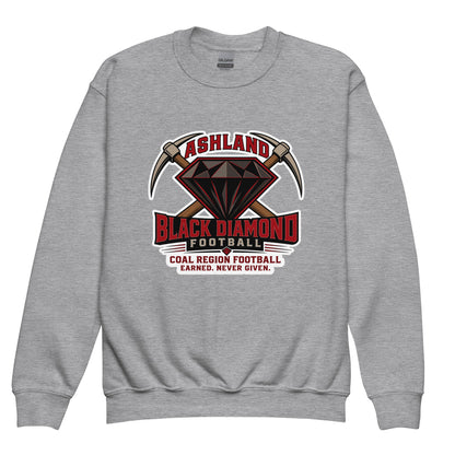 Classic | Youth Sweatshirt | Ashland Black Diamonds | Vanguard Logo
