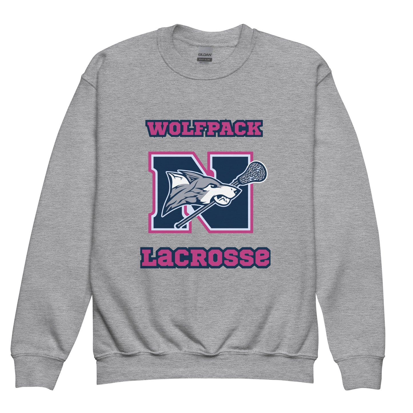 Classic | Youth Sweatshirt | North Paulding Lacrosse | Apex Logo