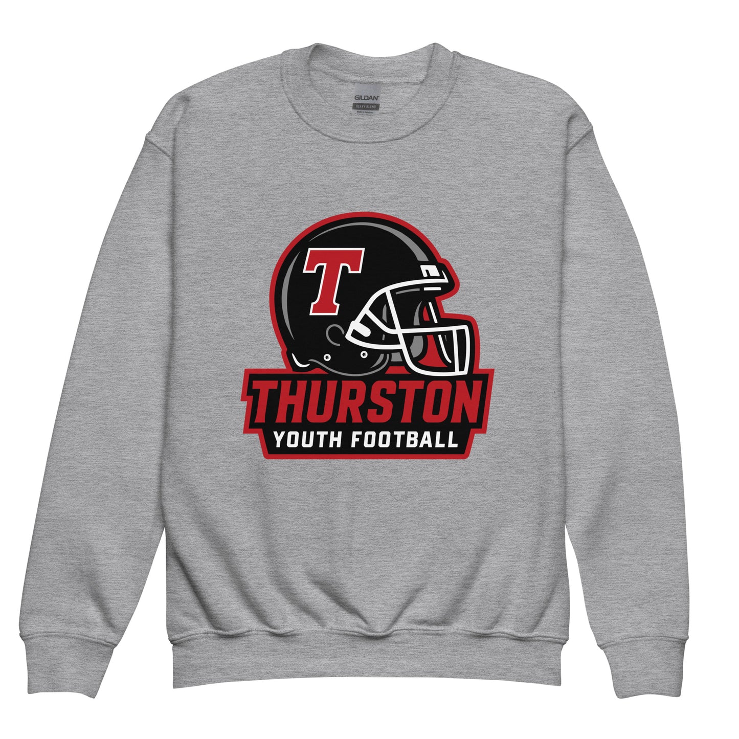 Classic | Youth Sweatshirt | Thurston Youth Football | Crest Logo