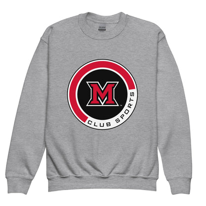 Classic | Youth Sweatshirt | Miami Women's Hockey | Badge Logo