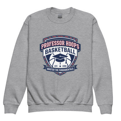 Classic | Youth Sweatshirt | Professor Hoops Basketball | Crest Logo