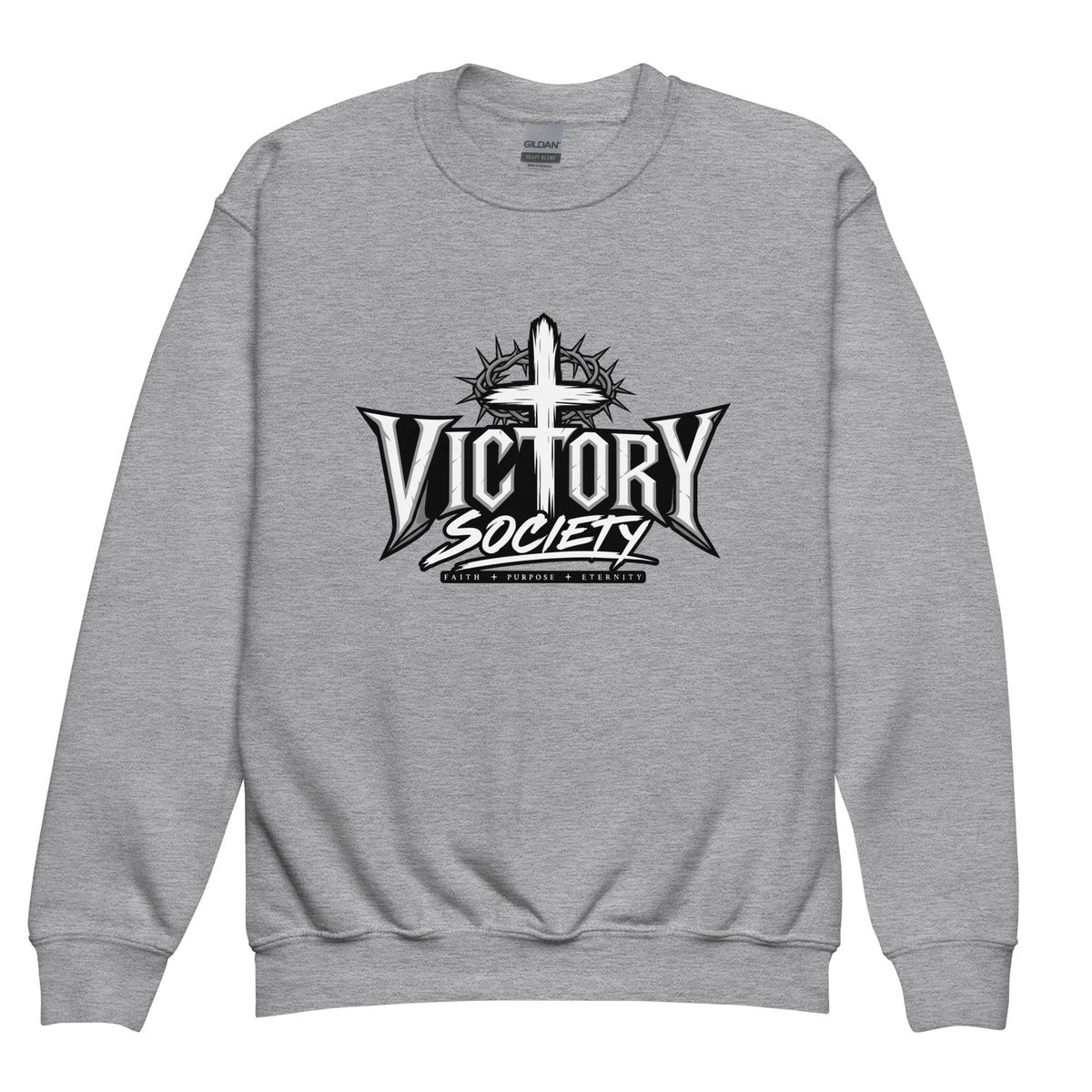 Classic | Youth Sweatshirt | Victory Society | Valor Heritage Alliance Logo