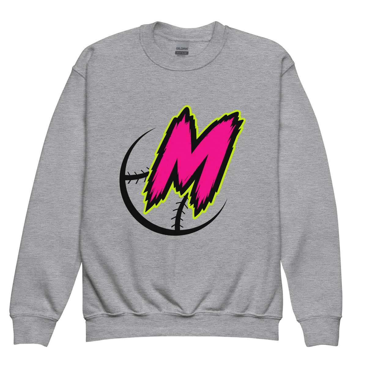 Classic | Youth Sweatshirt | Misfits Baseball | Lettermark Logo