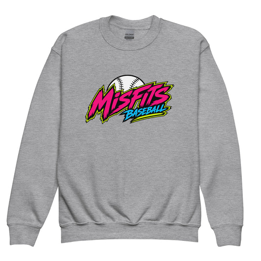 Classic | Youth Sweatshirt | Misfits Baseball | Athletics Logo