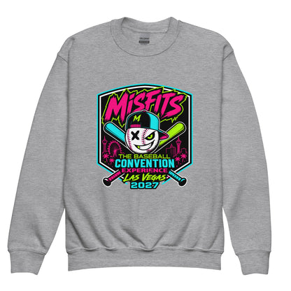 Classic | Youth Sweatshirt | Misfits Baseball | Shield Logo