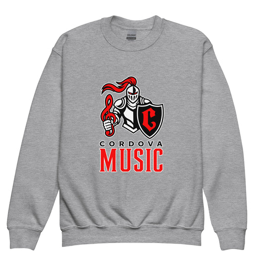 Classic | Youth Sweatshirt | Cordova High Music | Vanguard Logo