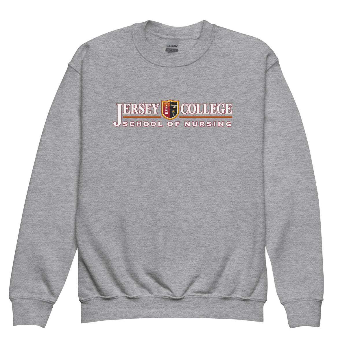 Classic | Youth Sweatshirt | Grand View University Nursing | Emblem Logo