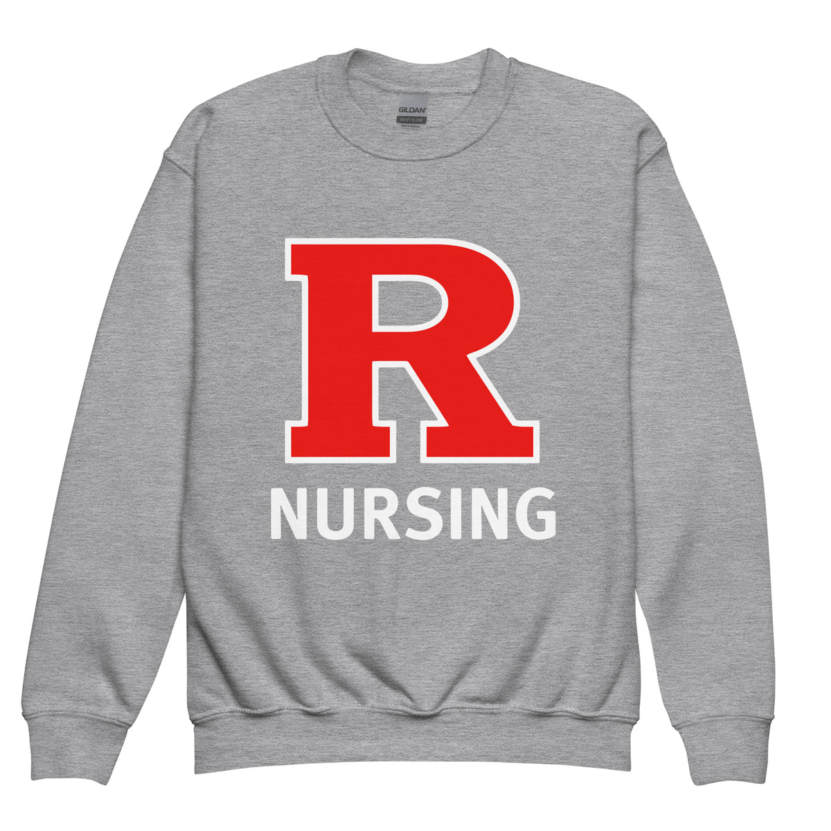 Classic | Youth Sweatshirt | Grand View University Nursing | Lettemark Logo