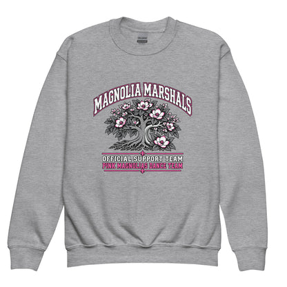 Classic | Youth Sweatshirt | Pink Magnolias Dance | Crest Logo