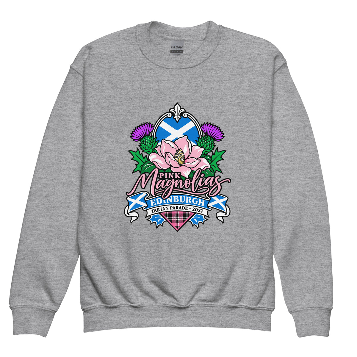 Classic | Youth Sweatshirt | Pink Magnolias Dance | Valor Logo