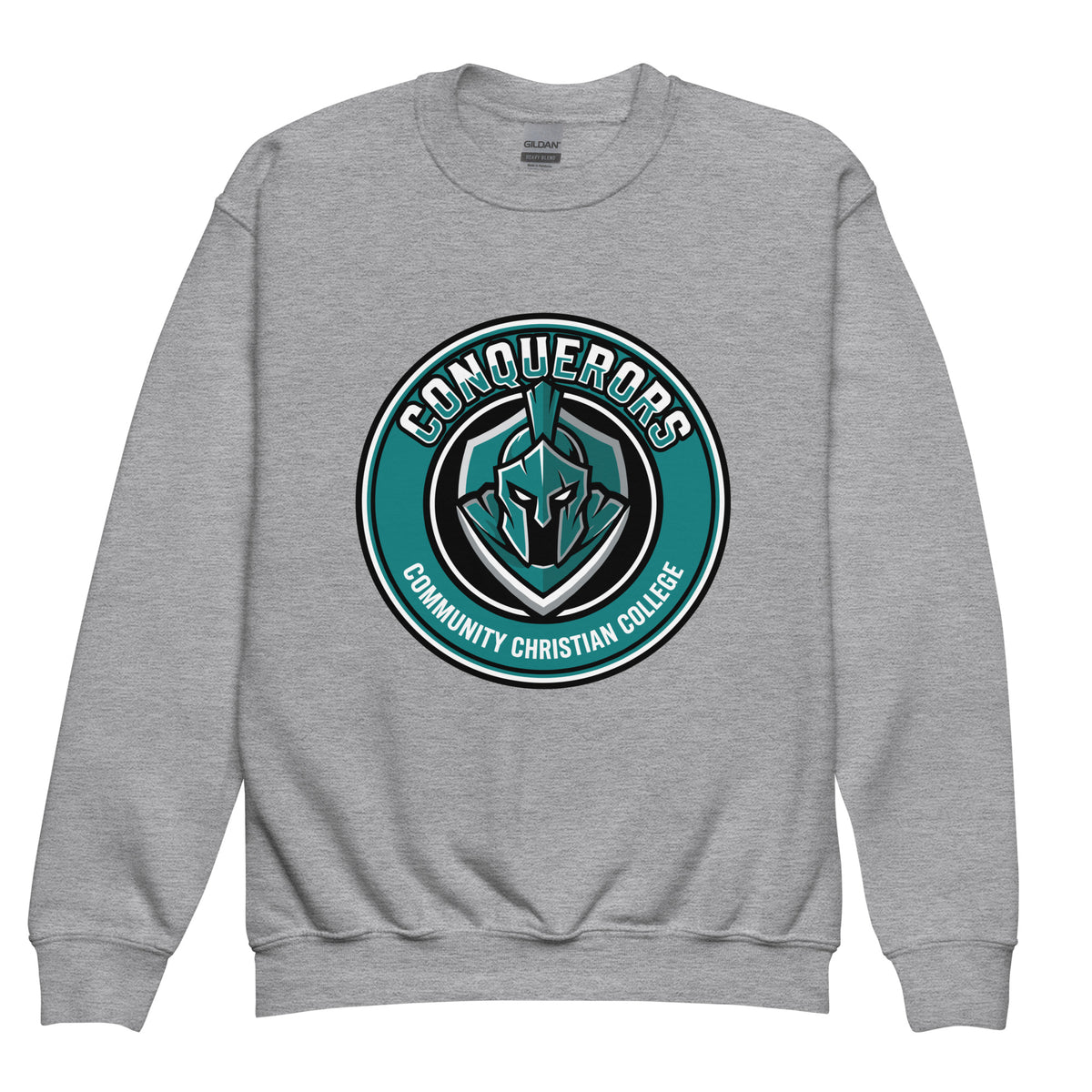 Classic | Youth Sweatshirt | Community Christian College | Badge Logo
