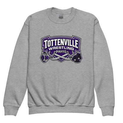 Classic | Youth Sweatshirt | Tottenville wrestling club | Vanguard Logo