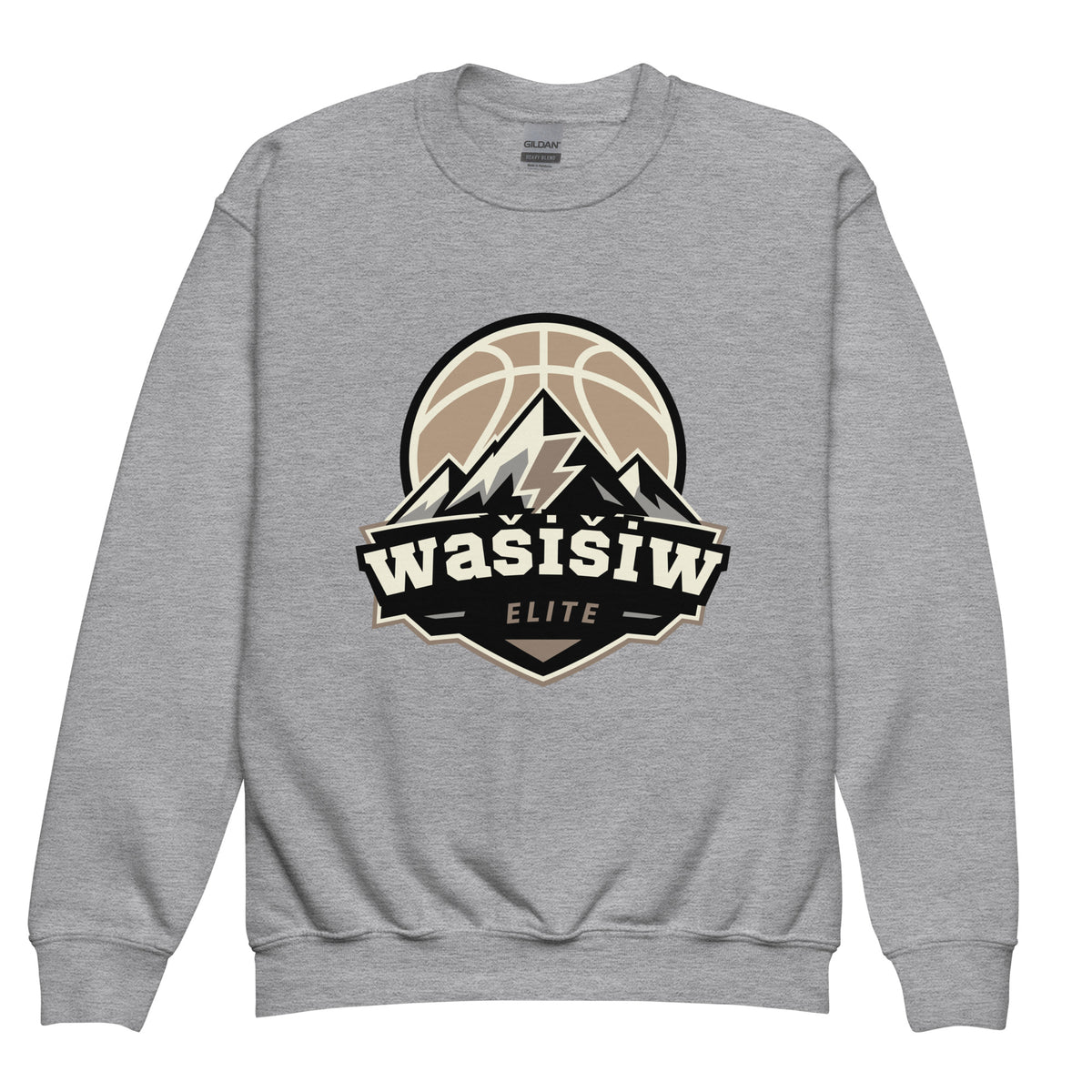 Classic | Youth Sweatshirt | Wašišiw Elite | Vanguard Logo