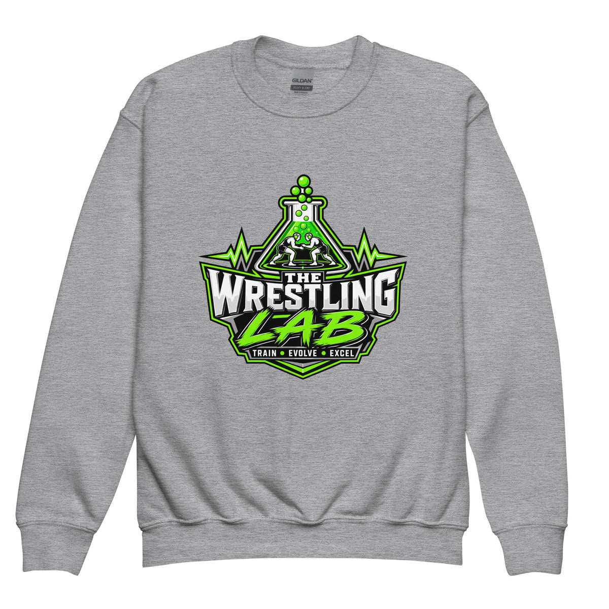 Classic | Youth Sweatshirt | The Wrestling Lab | Emblem Logo