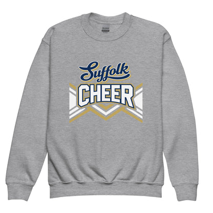 Classic | Youth Sweatshirt | Suffolk University Cheerleading | Vanguard Logo