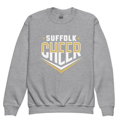 Classic | Youth Sweatshirt | Suffolk University Cheerleading | Emblem Logo