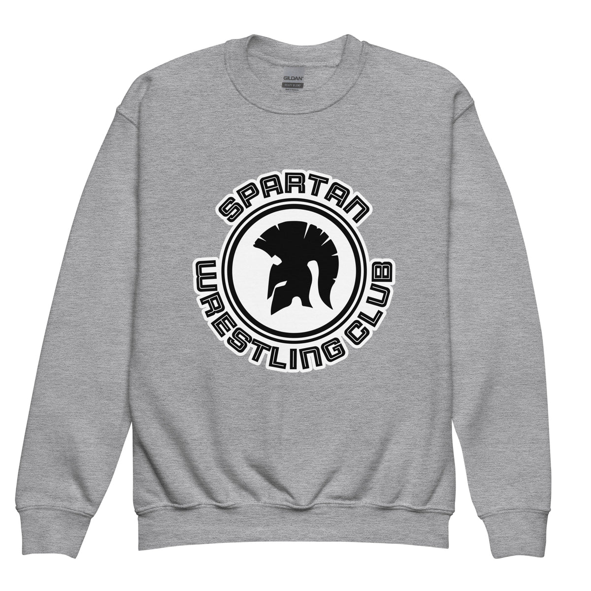 Classic | Youth Sweatshirt | Spartan Wrestling Club | Crest Logo