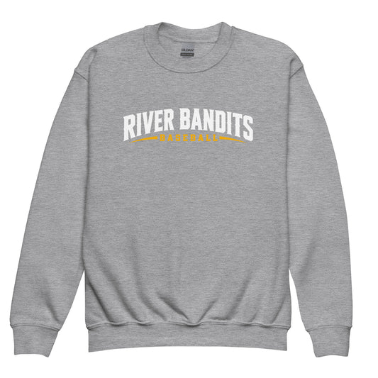 Classic | Youth Sweatshirt | South Bend River Bandits | Lettermark Logo
