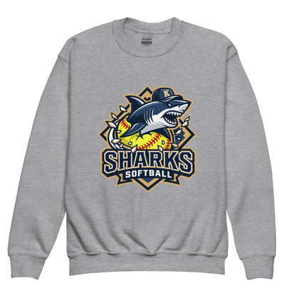 Classic | Youth Sweatshirt | Sharks Diamond Sports | Crest Logo